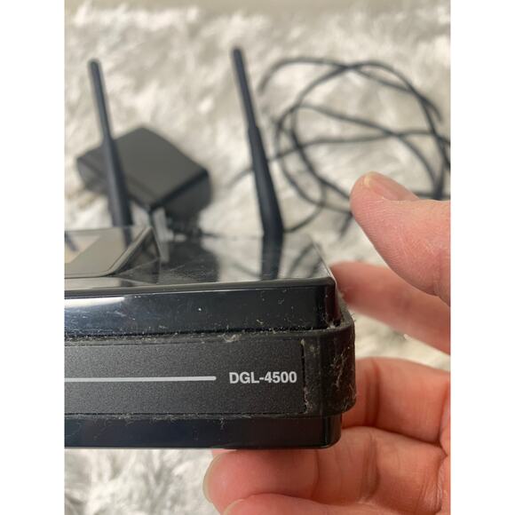 D Link GamerLounge Modem DGL-4500 Preowned See Pics - Picture 3 of 11